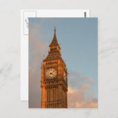 Big Ben à Londres carte postale verticale (Devant / Derrière)