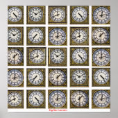 Big Ben afbeelding voor Poster (Voorkant)