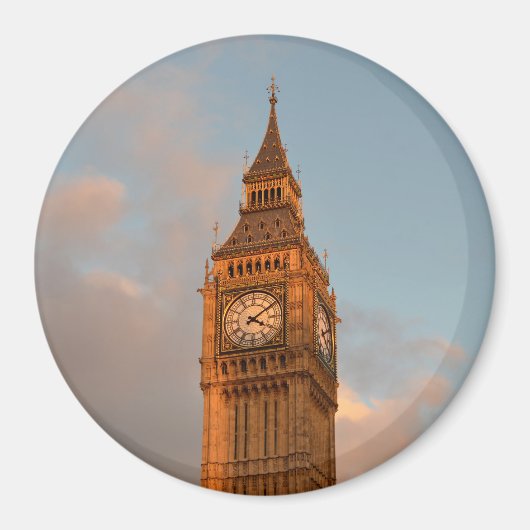 Big Ben, aimant rond à Londres (Devant)
