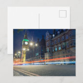 Big Ben bij Night | Londen, Engeland Briefkaart (Voorkant / Achterkant)
