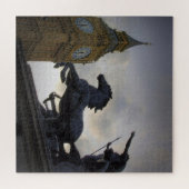Big Ben - Boadicea Statue London - 20x20 - 676 pc Legpuzzel (Horizontaal)
