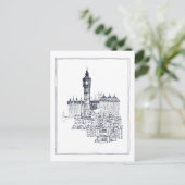 Big Ben Briefkaart (Staand voorkant)