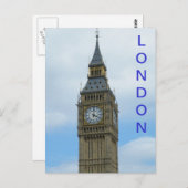 Big Ben Briefkaart (Voorkant / Achterkant)