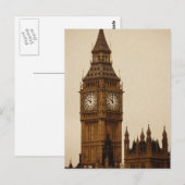 Big Ben Briefkaart (Voorkant / Achterkant)