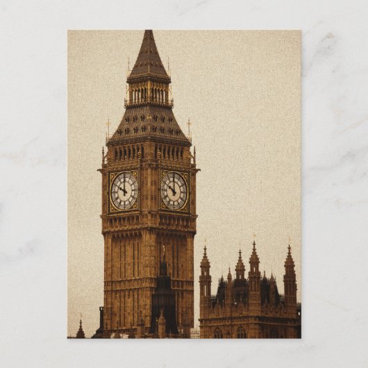 Big Ben Briefkaart (Voorkant)