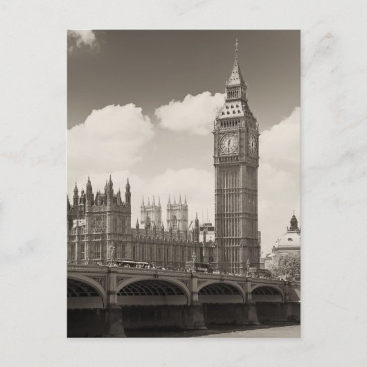 Big Ben Briefkaart (Voorkant)