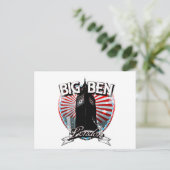 Big Ben Briefkaart (Staand voorkant)