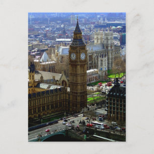 Big Ben, carte postale de Londres