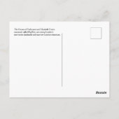 Big Ben, carte postale Londres Angleterre (Dos)