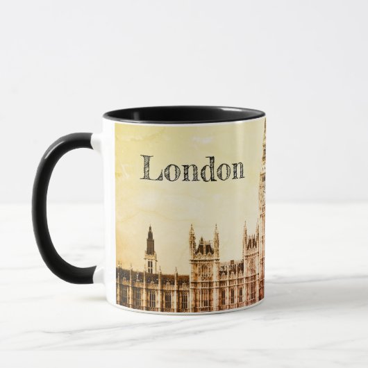 Big Ben Clock & London, Westminster / Verenigd Ko Mok (Links)