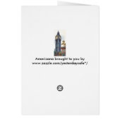 Big Ben Clock Tower bij het Palace van Westminster (Achterkant)