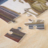 Big Ben Clock Tower bij het Palace van Westminster Legpuzzel (Zijkant)