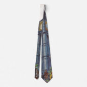 Big Ben Clock Tower bij het Palace van Westminster Stropdas (Achterkant)