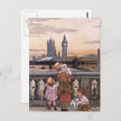 "Big Ben Clock Tower, Londen" Briefkaart (Voorkant / Achterkant)
