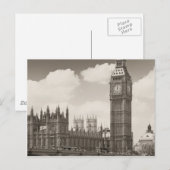 Big Ben Clock Tower London Briefkaart (Voorkant / Achterkant)