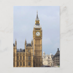 Big Ben, Clock Tower, Westminster, Londen Briefkaart