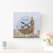 Big Ben Clock UK, Londen, Westminster/Parlement Vierkante Klok (Huis)