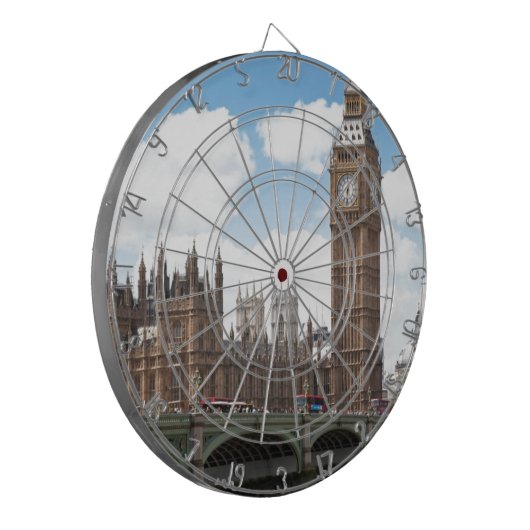 Big Ben Dartbord (Voorkant Links)