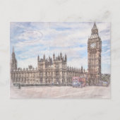 Big Ben de la carte postale Bridge (Devant)