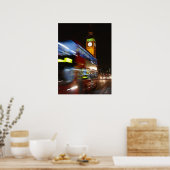 Big Ben - Double Decker Bus - Poster Londres (Cuisine)