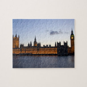 Big Ben en de Houses of Parliament in de stad Legpuzzel