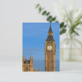 Big Ben en het gebouw van het Parlement Briefkaart (Staand voorkant)
