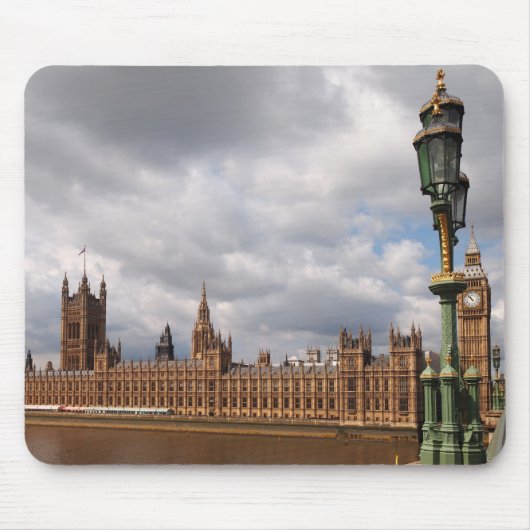 Big Ben en het parlement in Londen mousepad Muismat (Voorkant)