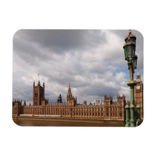 Big Ben en het parlement in Londen, rechthoekige m Magneet
