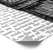 Big Ben en Hot Air-ballonnen Poster (Hoek)