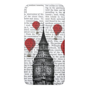 Big Ben en Rode Hete Luchtballonnen iPhone 8 Plus / 7 Plus Hoesje