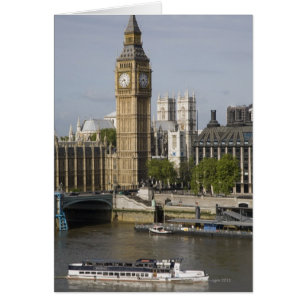 Big Ben en Thames River