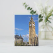 Big Ben et la carte postale London Eye (Debout devant)