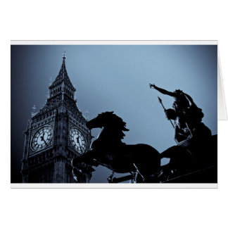 Big Ben et statue de Boudica