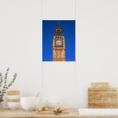 Big Ben in de Britse hoofdstad Poster (Keuken)