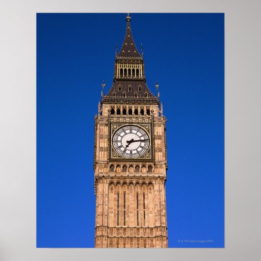 Big Ben in de Britse hoofdstad Poster (Voorkant)