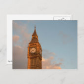 Big Ben in London briefkaart (Voorkant / Achterkant)