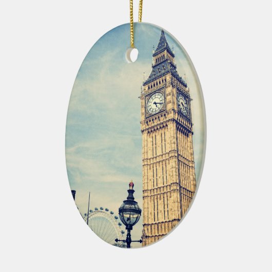 Big Ben Keramisch Ornament (Links)