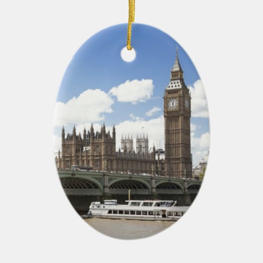 Big Ben Keramisch Ornament (Voorkant)