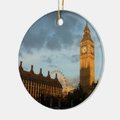 Big Ben-kloksierplant Keramisch Ornament (Links)