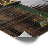 Big Ben - Lampposts - Poster de Londres (Coin)