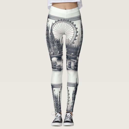 Big Ben Legging voor meisjes (Voorkant)