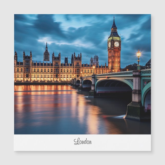 Big Ben, Londen. (Voorkant)