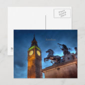 Big Ben (Londen) Briefkaart (Voorkant / Achterkant)