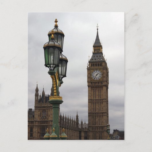 Big Ben - Londen - Briefkaart (Voorkant)