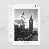 Big Ben, Londen Briefkaart (Voorkant / Achterkant)