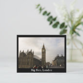 Big Ben, Londen Briefkaart (Staand voorkant)