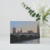 Big Ben Londen Bruidsfeest Game Ansichtkaart Briefkaart (Staand voorkant)