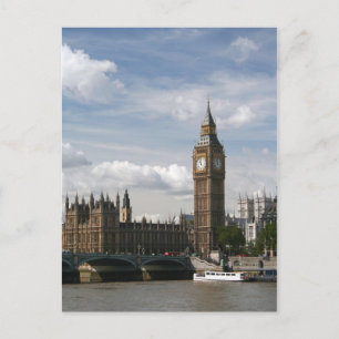 Big Ben, Londen, Engeland Briefkaart