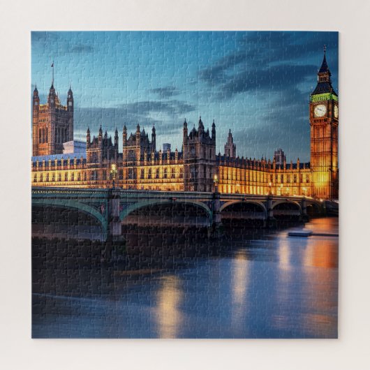 Big Ben, Londen. Legpuzzel (Verticaal)