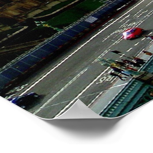 Big Ben, Londen Poster (Hoek)